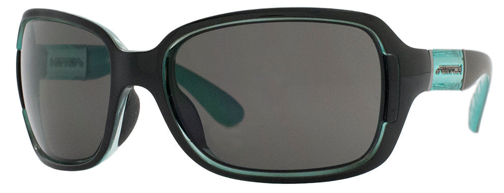 Shiny Black Teal